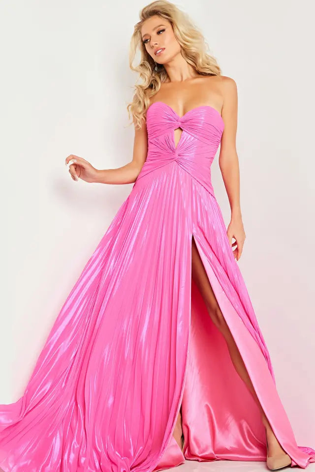 open lace back dress Jovani 39903