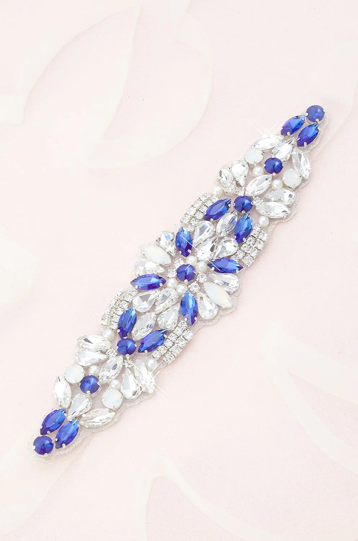 Hazel Crystal Belt B13S BLUE