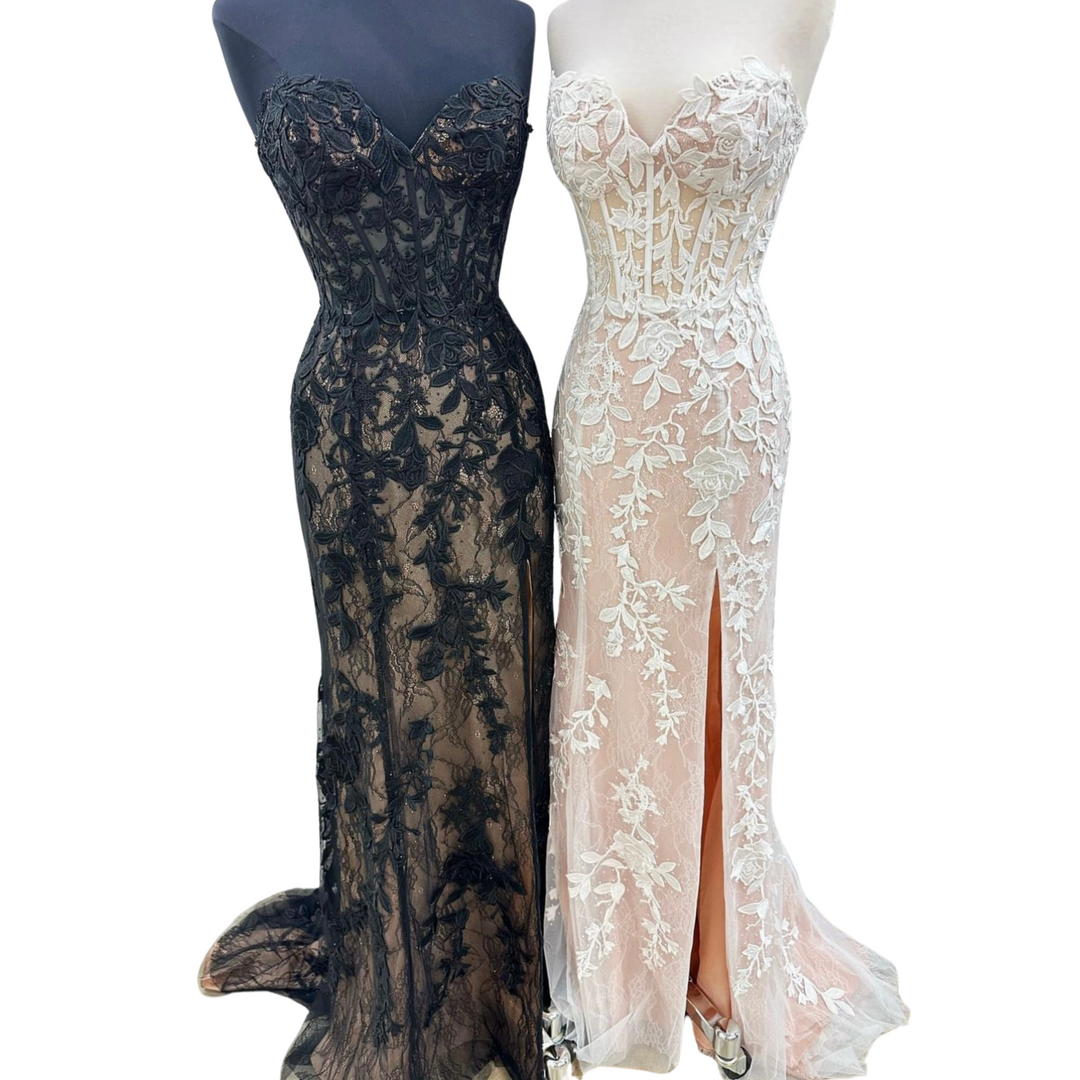 sherri hill corset lace prom dress 55467 Sherri Hill 55467 OC Sparkle