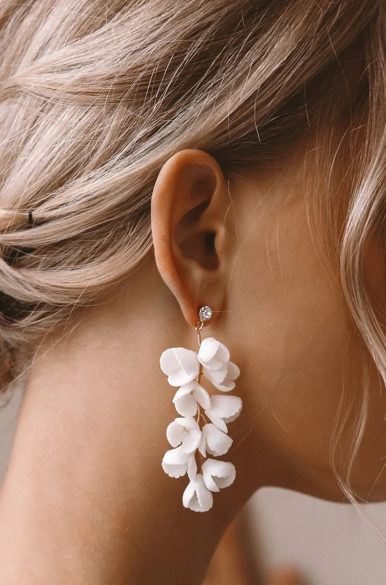 Gardenia Fleur Earrings E039