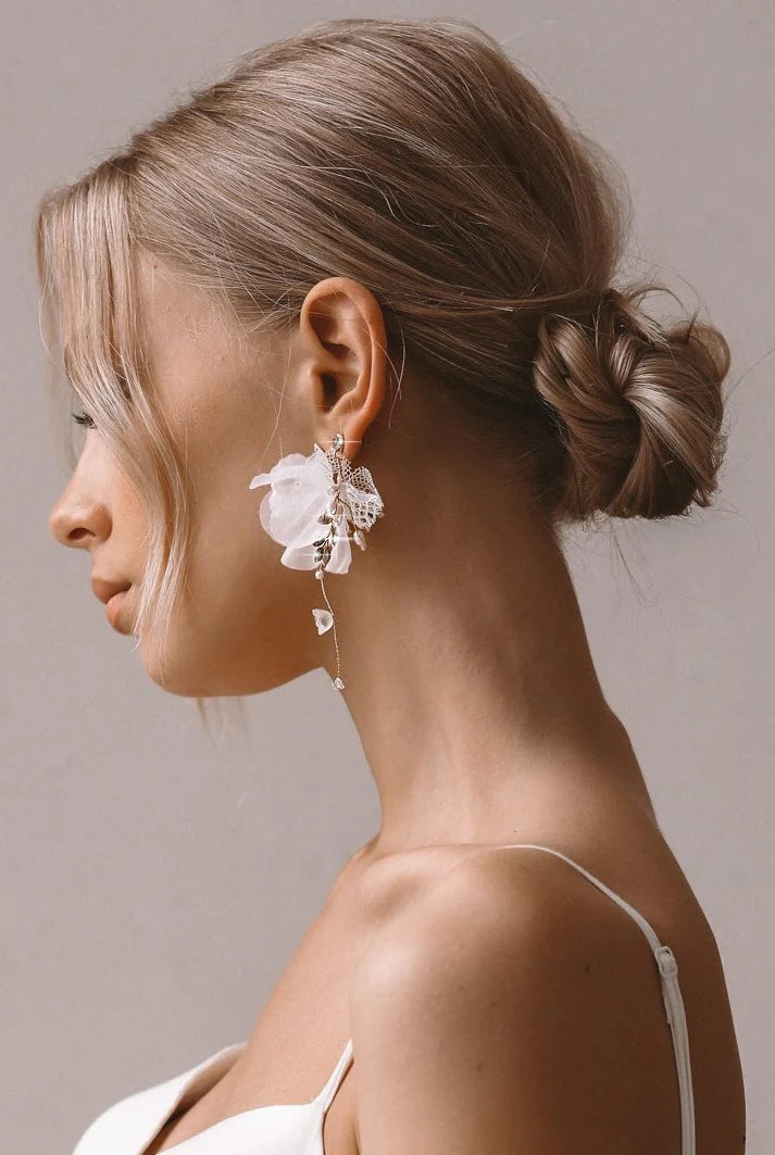 Dahlia Fleur Earrings E042