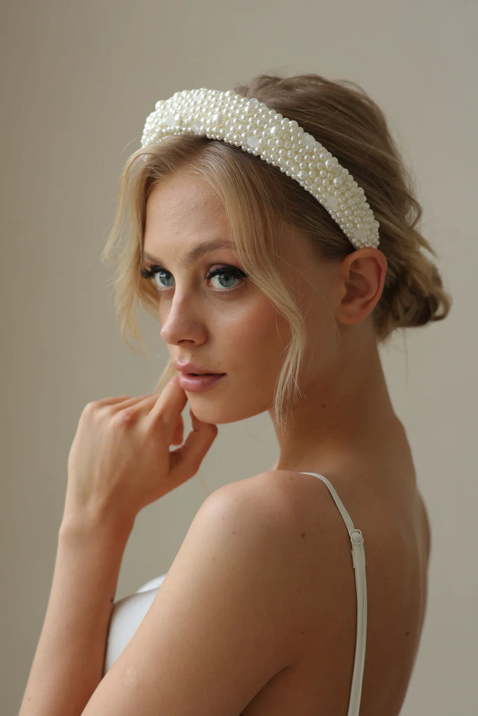 Heirloom Aria Pearl Headband - HB007