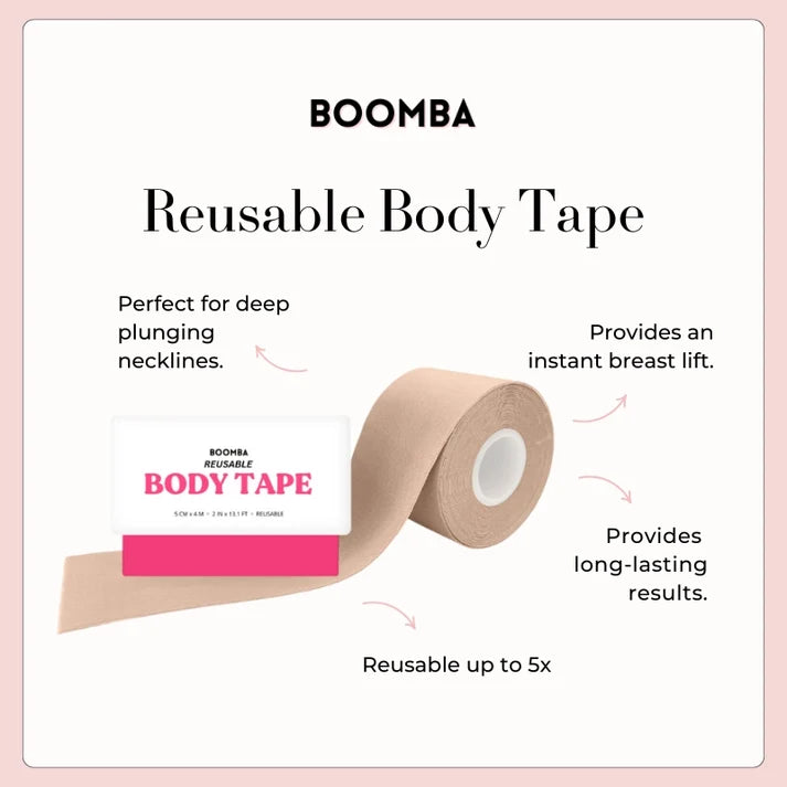 BOOMBA Reusable Body Tape