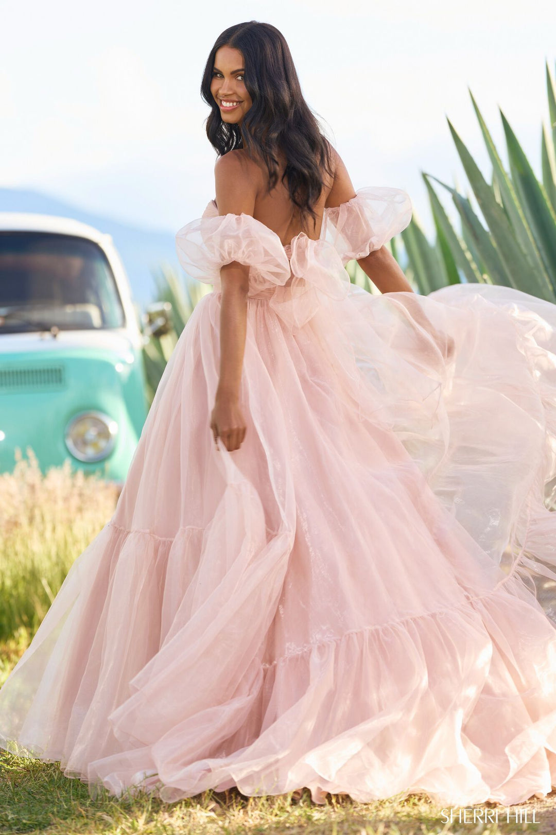 pink dress sherri hill Sherri Hill 55603